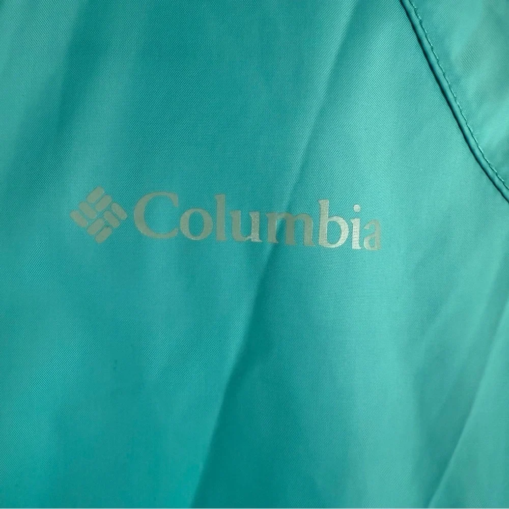 Women's Columbia Switchback III Hooded Packable Jacket Color: Teal Jacket